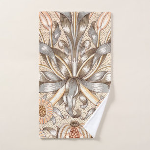 Lily and Pomegranate Vintag Floral William Morris Handtuch