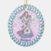 Lily Angel-Ornament Keramik Ornament (Links)