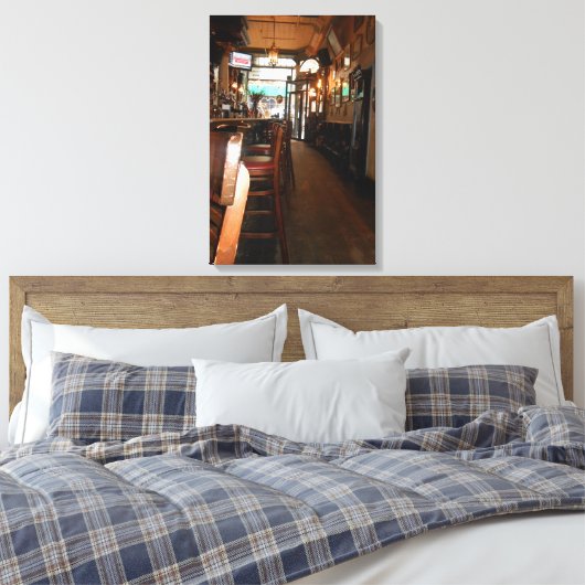 Lily Bar Leinwanddruck (Insitu (Schlafzimmer))