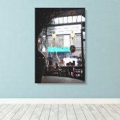 Lily Bar Leinwanddruck (Insitu (Holzboden))