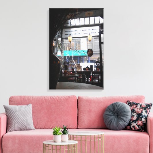 Lily Bar Leinwanddruck (Insitu (Wohnzimmer))