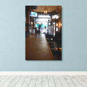 Lily Bar Leinwanddruck (Insitu (Holzboden))