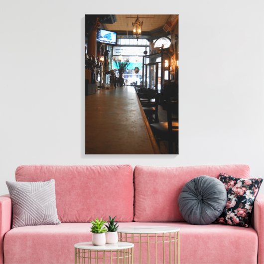 Lily Bar Leinwanddruck (Insitu (Wohnzimmer))