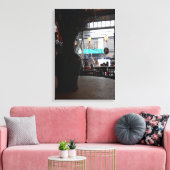 Lily Bar Leinwanddruck (Insitu (Wohnzimmer))