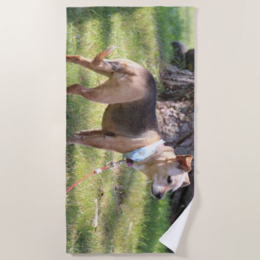 Lily Beach Towel Strandtuch (Vorderseite)