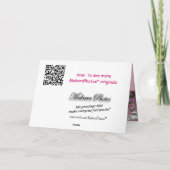 Lily Beautiful Day Card - passen Sie jede Gelegenh Karte (Rückseite)