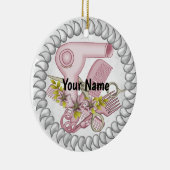 Lily Beauty Parlor Beautician Ornament (Rechts)