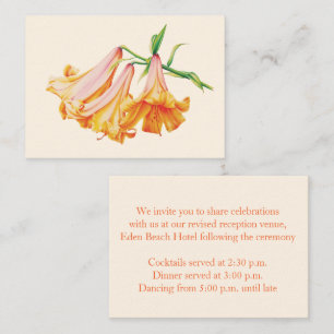 Lily Bell Art Blume Begleitkarte