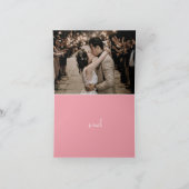 Lily Bell Art danken Ihrem Foto in der Karte (Innenseite)