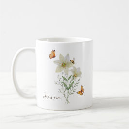 Lily Birth Month Flower Kaffeetasse