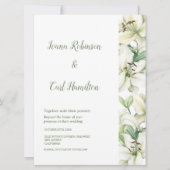 LILY Blossom Elegance Einladung (Vorderseite)