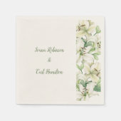 LILY Blossom Elegance Serviette (Vorderseite)