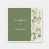 LILY Blossom Elegance Serviette (Vorderseite)