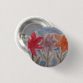 Lily Blume Abzeichen Button (Vorne & Hinten)