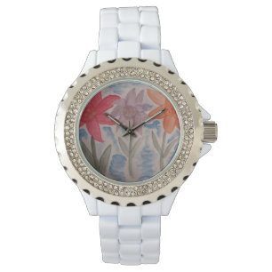 Lily-Blume Armbanduhr