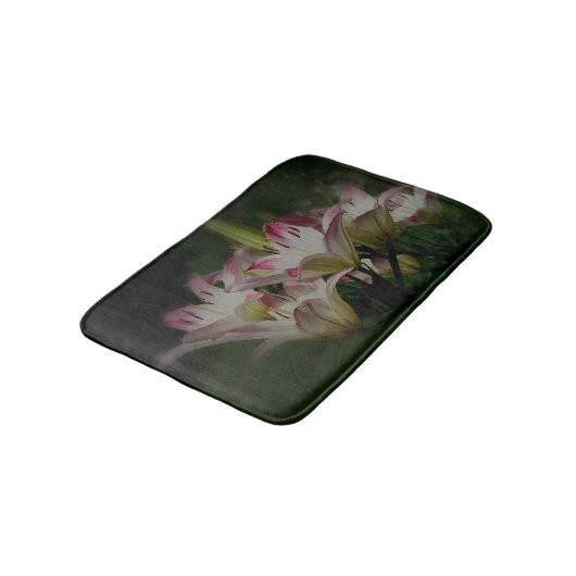 Lily-Blume Badematte (Schrägansicht)