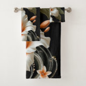 Lily-Blume Badhandtuch Set (Insitu)