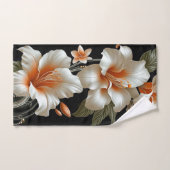 Lily-Blume Badhandtuch Set (Handtuch)