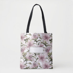 Lily Blume. Blumenmuster Tasche