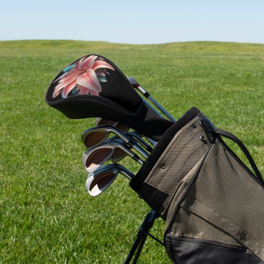Lily Blume & Butterfly Golf Headcover (In SItu)