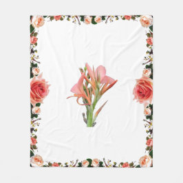 Lily Blume Fleecedecke