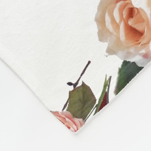 Lily Blume Fleecedecke (Ecke)