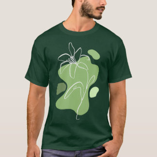 Lily Blume Gartenturist Gardener Floral Line T-Shirt