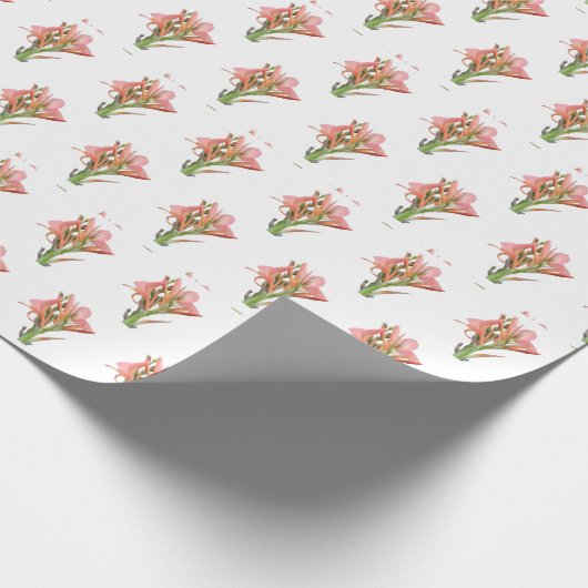 Lily Blume Geschenkpapier (Ecke)