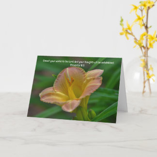 Lily Blume Good Work Bible Verse Care Card Karte