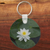 Lily Blume in Lily Pads Schlüsselanhänger (Vorderseite)