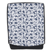 Lily Blume Ink Sketched Pattern Rucksack (Vorderseite)