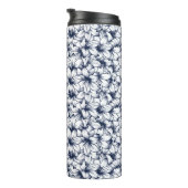 Lily Blume Ink Sketched Pattern Thermosbecher (Nach rechts gedreht)