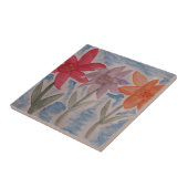 Lily Blume Keramik Tile Fliese (Seite)
