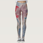 Lily-Blume Leggings (Vorderseite)