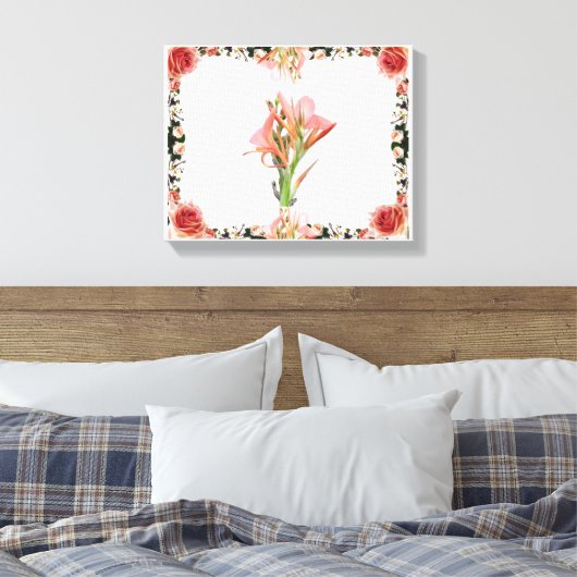 Lily Blume Leinwanddruck (Insitu (Schlafzimmer))