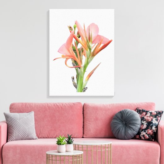 Lily Blume Leinwanddruck (Insitu (Wohnzimmer))