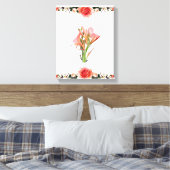 Lily Blume Leinwanddruck (Insitu (Schlafzimmer))