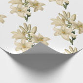 Lily Blume Pattern Geschenkpapier (Ecke)