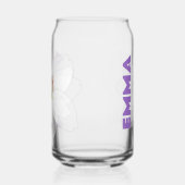 Lily Blume - Personalisiertes Mama Trinkbehälter G Dosenglas (Links)