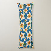 Lily-Blume Seitenschläferkissen (Rückseite (Vertikal))