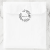 Lily Blume Sticker mit "Hex the Patriarchy" (Tasche)