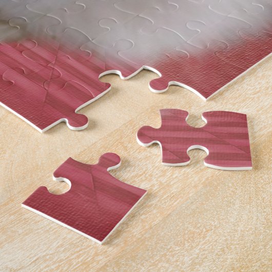 Lily Blume White Spitz Puzzle (Seite)