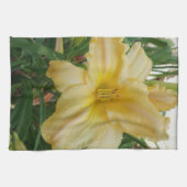 Lily Blume Yellow Kittuch Geschirrtuch (Horizontal)