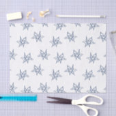 Lily Blume zeichnend Muster Seidenpapier (Handwerk)