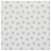 Lily Blume zeichnend Muster Stoff (Muster)