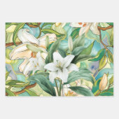 Lily-Blumen-Verpackungspapier Geschenkpapier Set (Vorderseite 3)