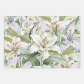 Lily-Blumen-Verpackungspapier Geschenkpapier Set (Vorderseite 3)