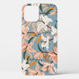 Lily Blumige Blaue Vintage-Druck Case-Mate iPhone Hülle