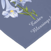 Lily Bouquet Ostersegnung Kurzer Tischläufer (Ecke)