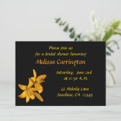 Lily Brautparty Einladung (Stehend Vorderseite)